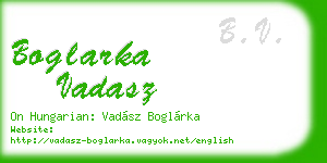 boglarka vadasz business card